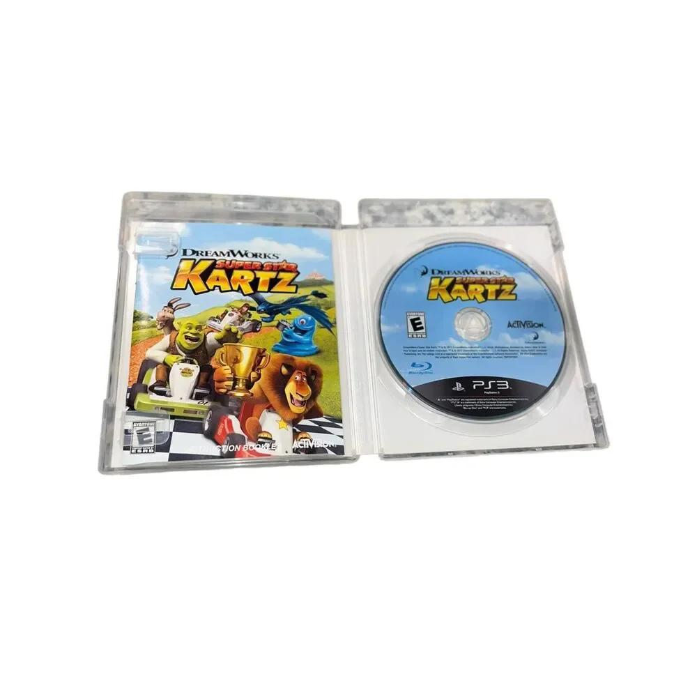 PS3 DreamWorks Super Star Kartz Complete w/ Case & Manual